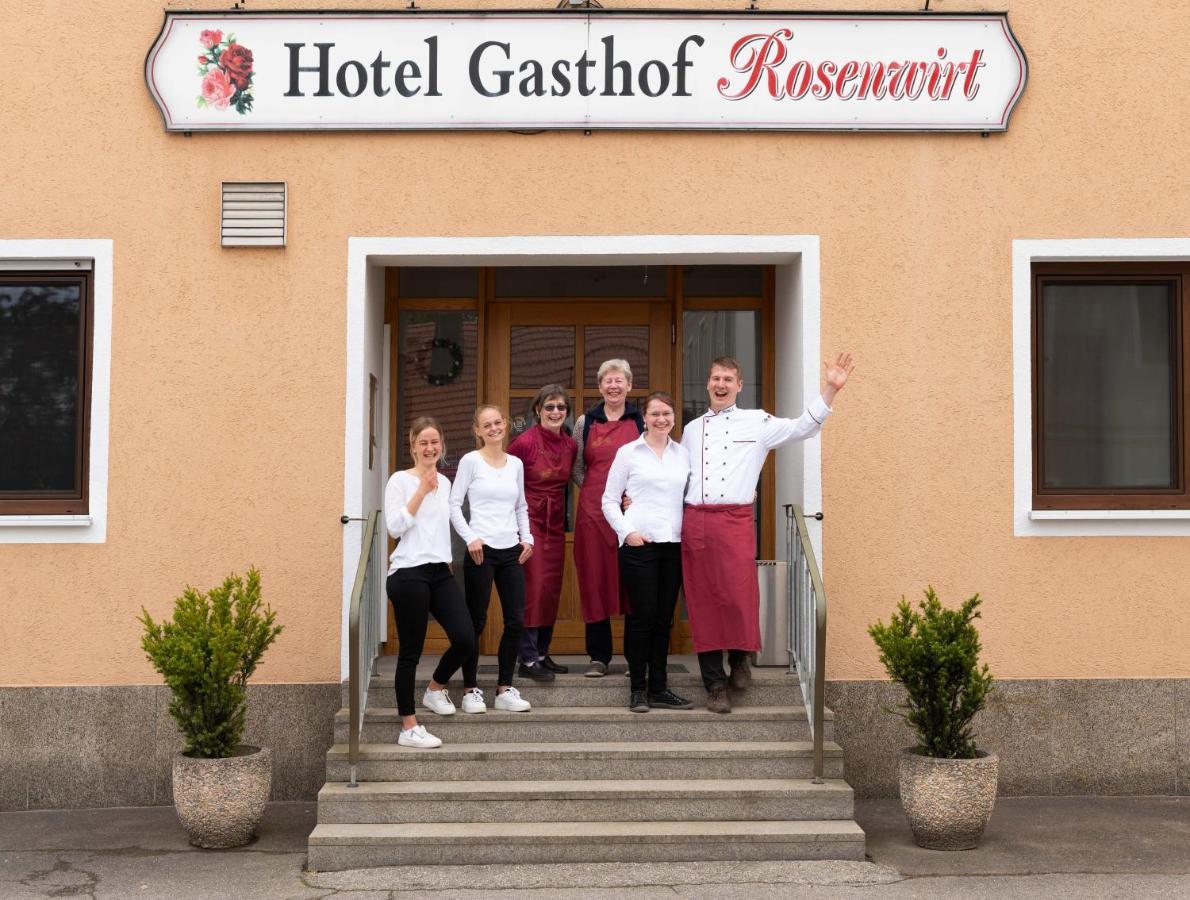 Hotel Gasthof Rosenwirt Au in der Hallertau Esterno foto