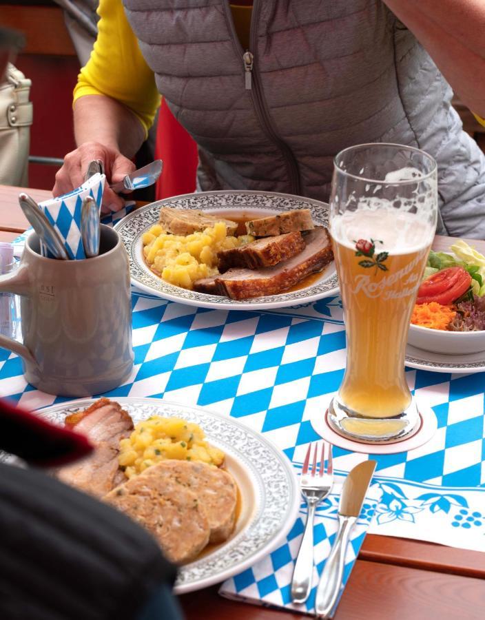 Hotel Gasthof Rosenwirt Au in der Hallertau Esterno foto