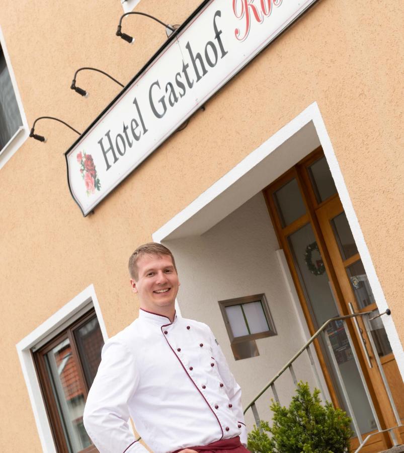 Hotel Gasthof Rosenwirt Au in der Hallertau Esterno foto
