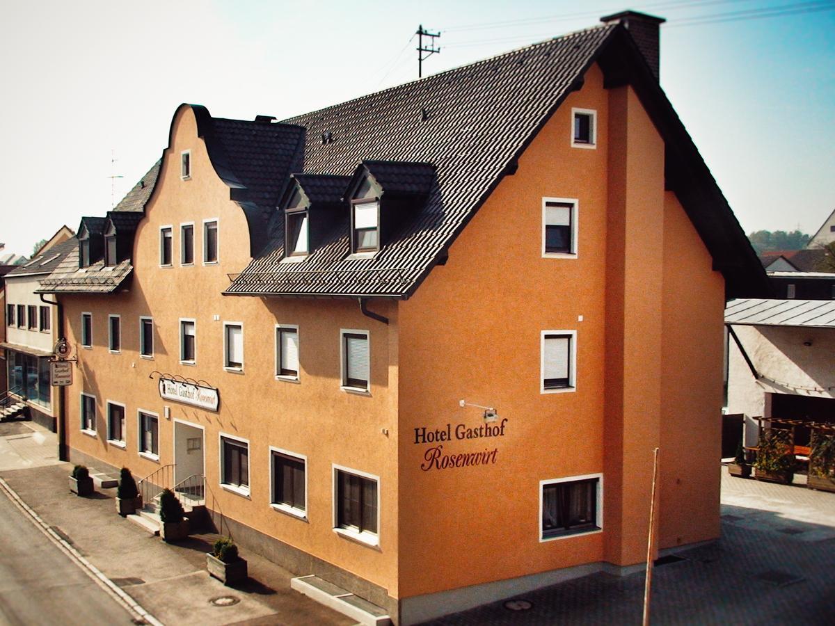 Hotel Gasthof Rosenwirt Au in der Hallertau Esterno foto