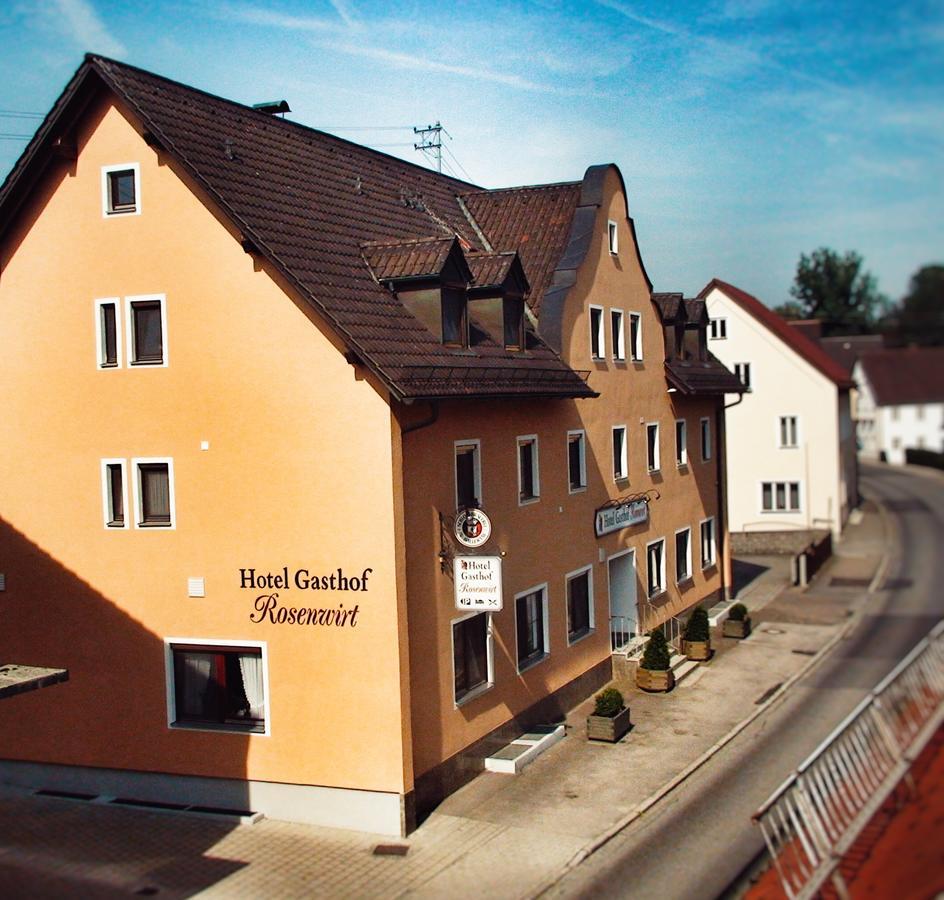 Hotel Gasthof Rosenwirt Au in der Hallertau Esterno foto